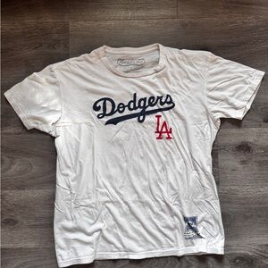 White Dodgers Tee